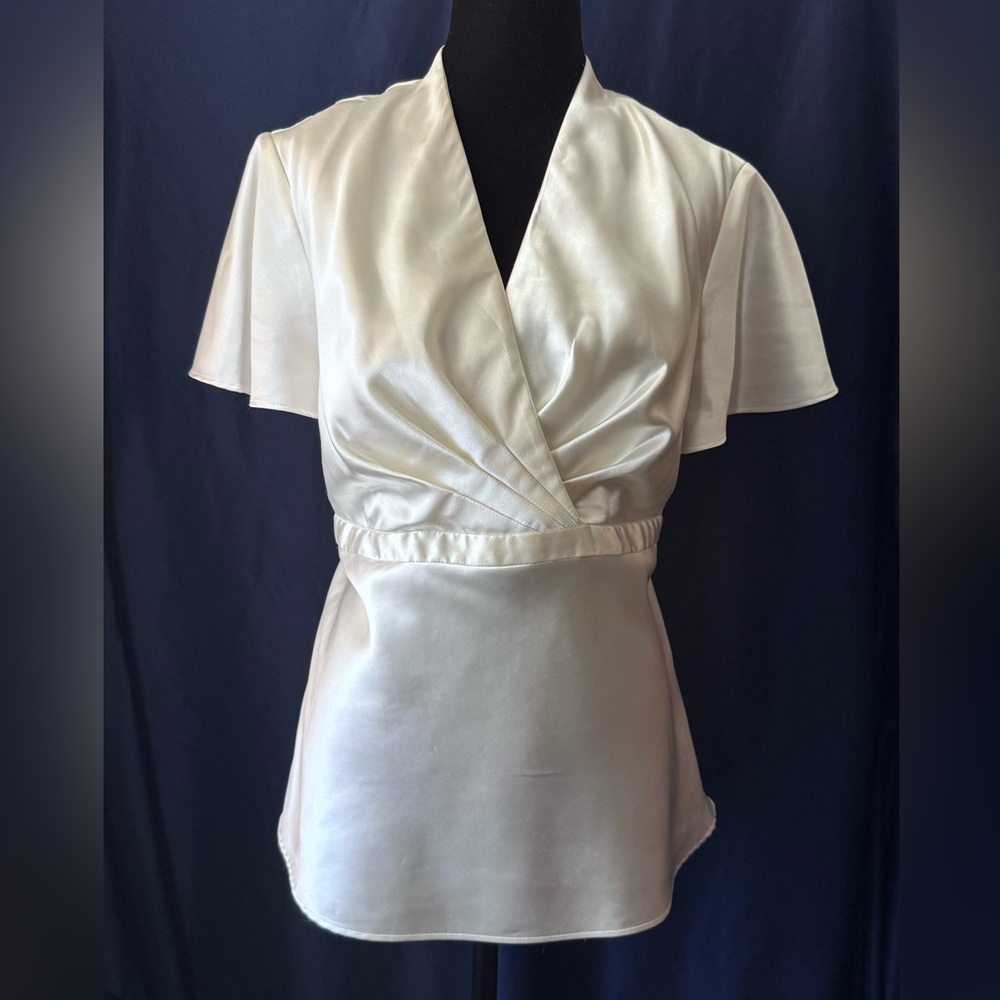 Dressbarn Cream Collection Blouse